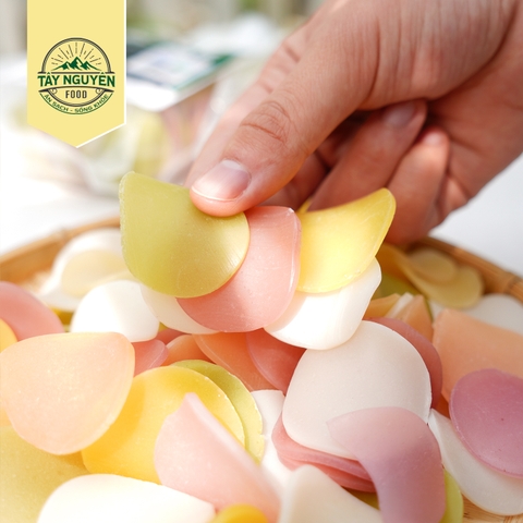 Combo Bánh phồng rau củ và Bánh phồng gạo lứt loại 200g