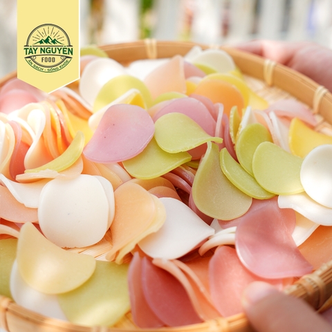 Combo Bánh phồng rau củ và Bánh phồng gạo lứt loại 400g