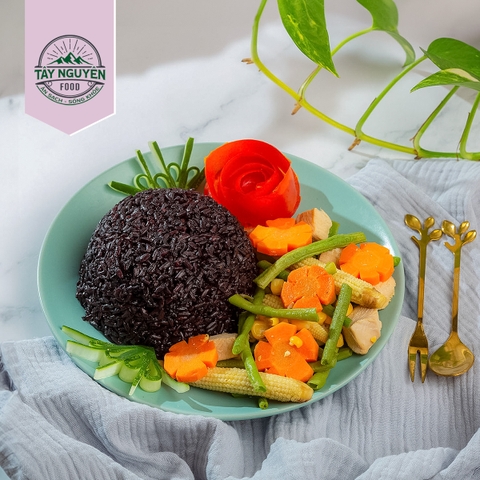 Gạo Lứt Tím Than Sóc Trăng