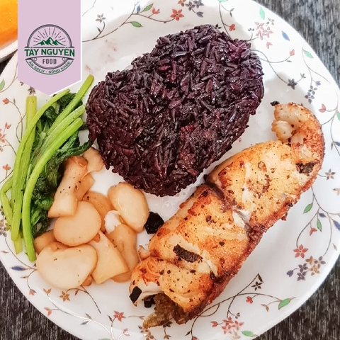 Gạo Lứt Tím Than Sóc Trăng