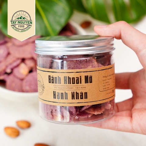 Bánh Khoai Mỡ Hạnh Nhân