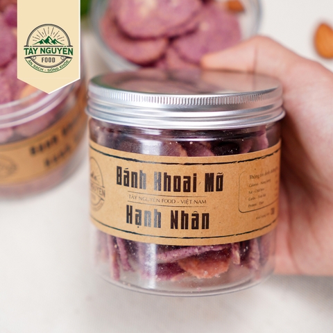 Bánh Khoai Mỡ Hạnh Nhân