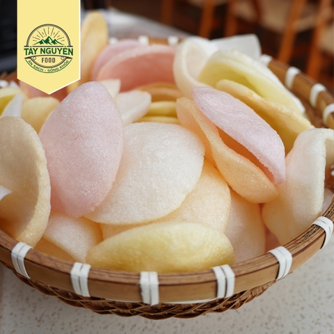 Combo Bánh phồng rau củ và Bánh phồng gạo lứt loại 400g