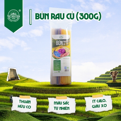 Bún gạo rau củ sợi thẳng