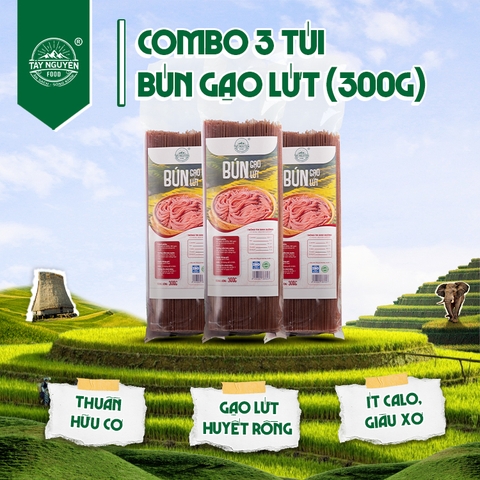 Bún gạo lứt sợi thẳng