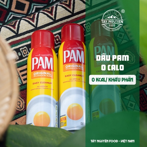 Dầu Pam 0 Calo