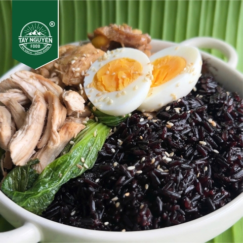 Combo 3Kg Gạo Lứt Tím Than Sóc Trăng