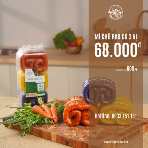Mì Chũ Rau Củ 3 Vị