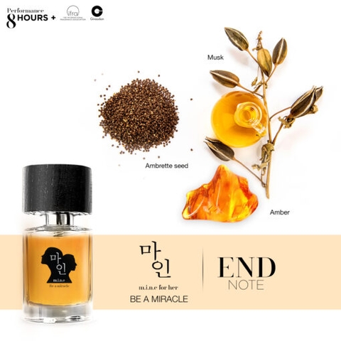 Nước hoa MINE – Be a miracle