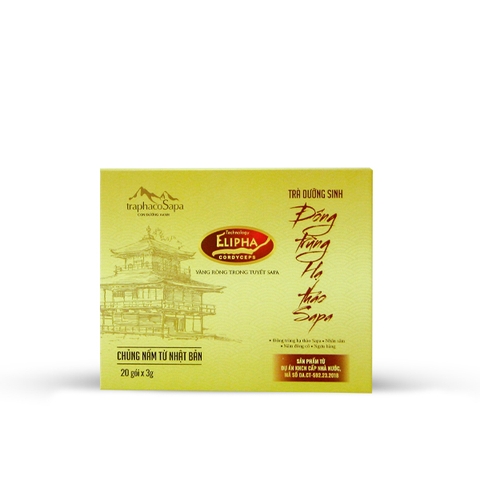 Trà dưỡng sinh Đông trùng hạ thảo Sapa