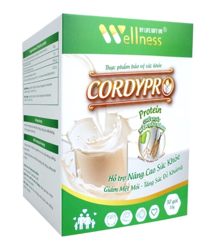 Thực phẩm bảo vệ sức khoẻ Protein thực vật Cordypro