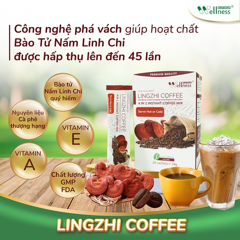 Cà phê sức khỏe Lingzhi Coffee