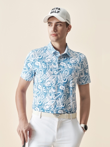 Weston Top - White Blue