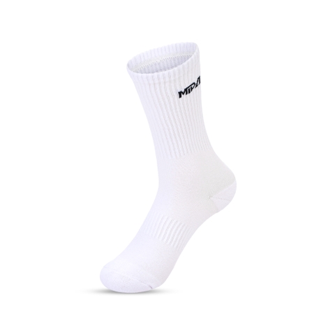 Long neck Socks Women - White Black