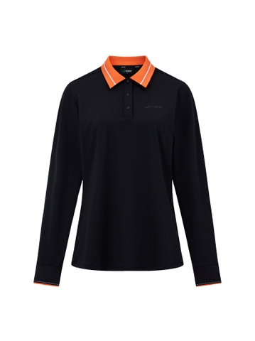 Leilani Top - Black Orange