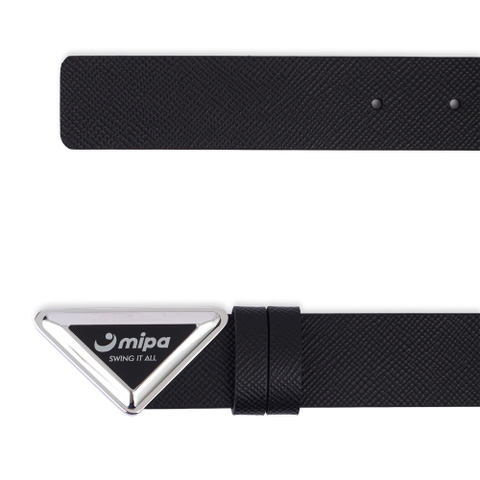 Men Triangle Belt - Black