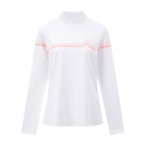 Drone Top - White Orange