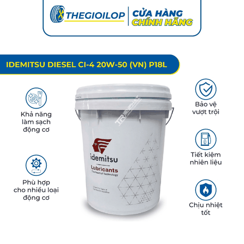 Dầu IDEMITSU DIESEL CI-4 20W-50
