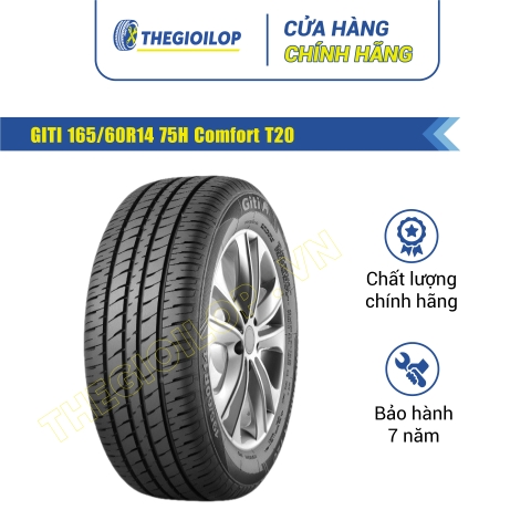 LỐP GITI 165/60R14 75H Comfort T20