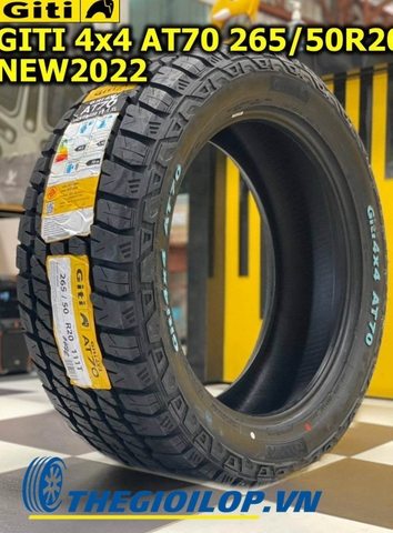 LỐP GITI 265/50R20 111T XL 4×4 AT70 RWL