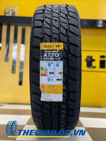 LỐP GITI 265/65R18 114T Giti4×4 AT70 RWL