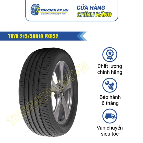 LỐP TOYO 215/50R18 PXR52 - Lắp xe Mazda CX3