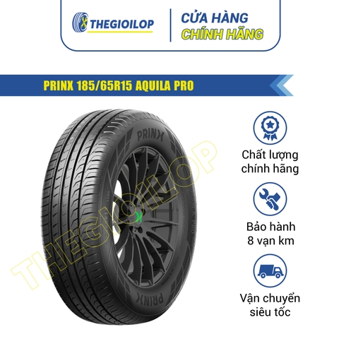 Lốp PRINX 185/65R15 AQUILA PRO - Lốp mùa hè hiệu suất cao dành cho xe con và SUV.