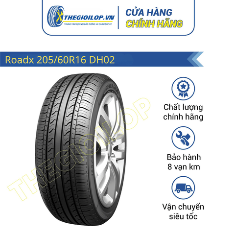 LỐP ROADX 205/60R16 96V DH02