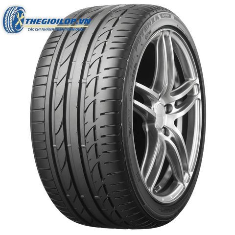 Lốp Bridgestone 225/45R18 Potenza S001 (RFT chống xịt) lắp xe Mercedes C & S