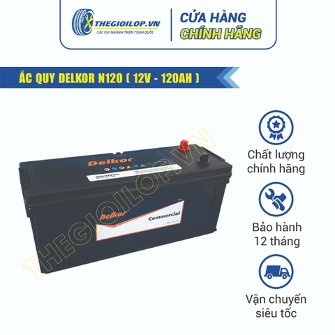 ẮC QUY DELKOR N120 (12V - 120AH)