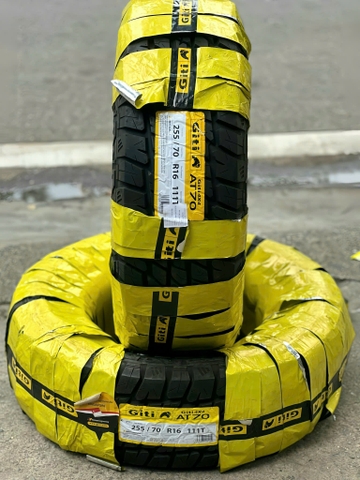 Lốp Giti 255/70R16 111T Giti4×4 AT70 RWL CHỮ TRẮNG – Lựa Chọn Hoàn Hảo Cho Xe 4x4