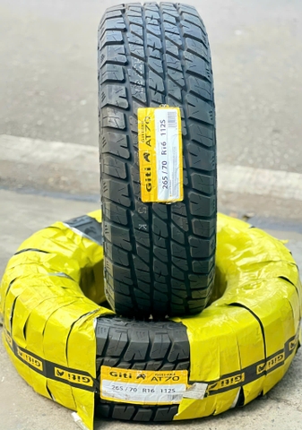 Lốp Giti 265/70R16 112S Giti4x4 AT70 RWL CHỮ TRẮNG – Giải Pháp Lốp Mạnh Mẽ Cho Xe 4X4