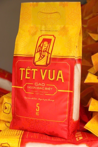 Gạo Tám Xoan Tết Vua Đỏ túi 5kg