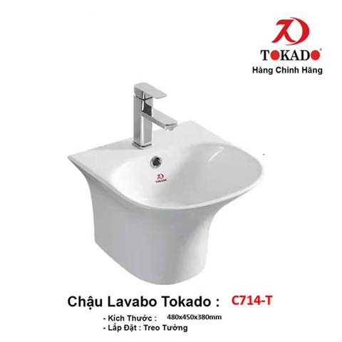 Chậu treo C714-T Tokado