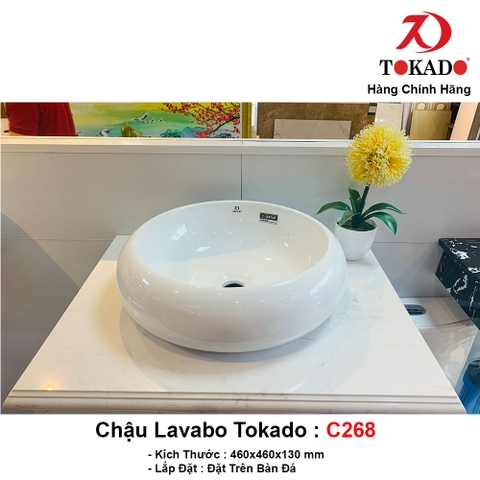 Chậu C268 Tokado
