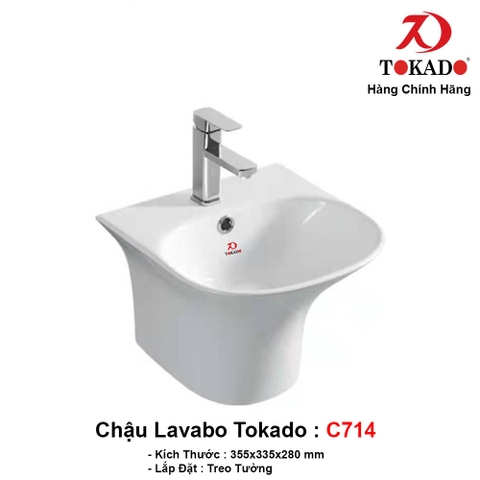 Chậu treo C714-B Tokado