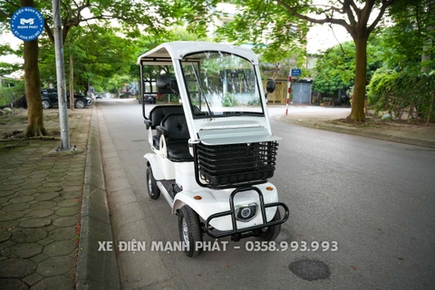 MẠNH PHÁT - XE ĐIỆN 4 BÁNH SXLONG V6 4 CHỖ