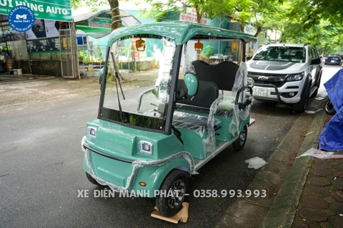 MẠNH PHÁT - XE Ô TÔ ĐIỆN 4 BÁNH MINI BUS 8 CHỖ