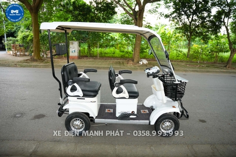 MẠNH PHÁT - XE ĐIỆN 4 BÁNH SXLONG V6 4 CHỖ