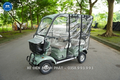 MẠNH PHÁT - XE ĐIỆN 4 BÁNH SXLONG V6 4 CHỖ