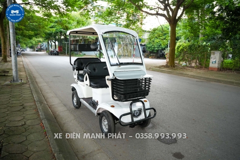 MẠNH PHÁT - XE ĐIỆN 4 BÁNH SXLONG V6 4 CHỖ