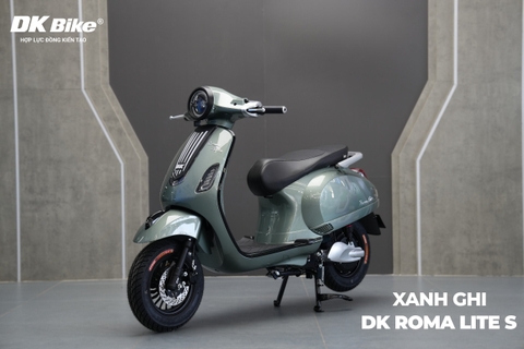 DK BIKE - XE MÁY ĐIỆN VESPA ROMA LITE S