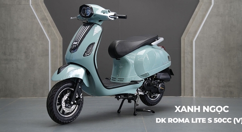 DK BIKE - XE XĂNG 50CC VESPA ROMA LITE S