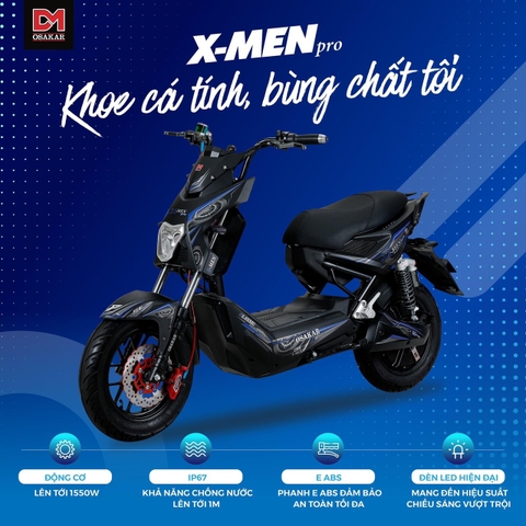 XE MÁY ĐIỆN X MEN OSAKAR PRO