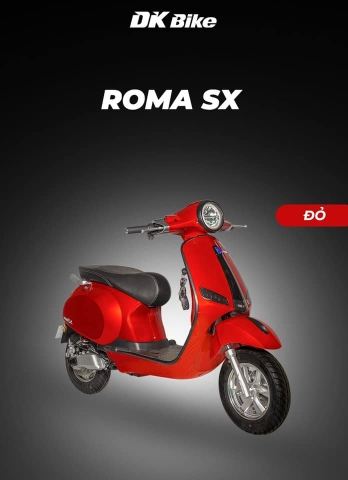 DK BIKE - XE MÁY ĐIỆN VESPA ROMA SX