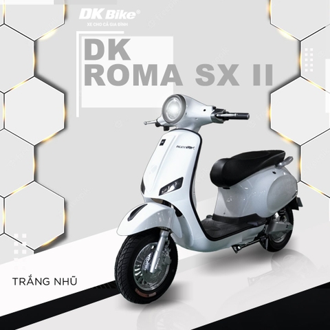 XE MÁY ĐIỆN VESPA ROMA SX II