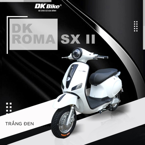 XE MÁY ĐIỆN VESPA ROMA SX II