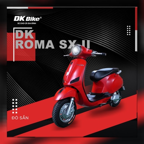 XE MÁY ĐIỆN VESPA ROMA SX II