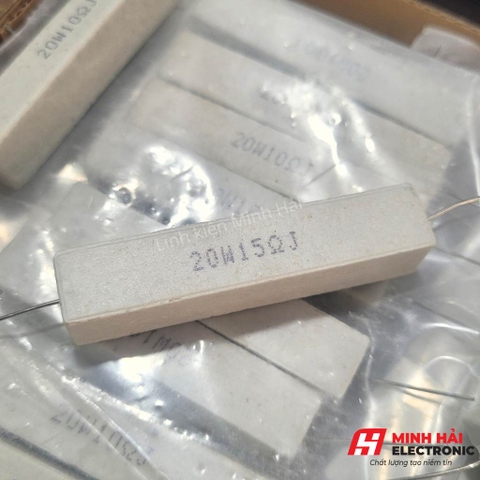 Trở sứ công suất 20W các loại 20W 4.7R, 20W10R, 20W15R, 20W22R