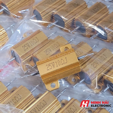 Trở nhôm 25W trở công suất mới-25W5R, 25W10R, 25W15R, 25W22R